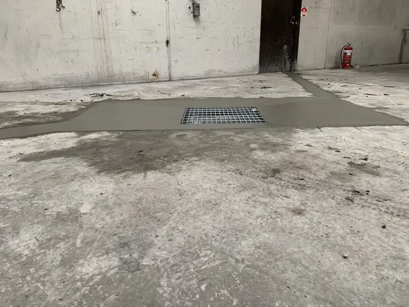 Drainage pit work