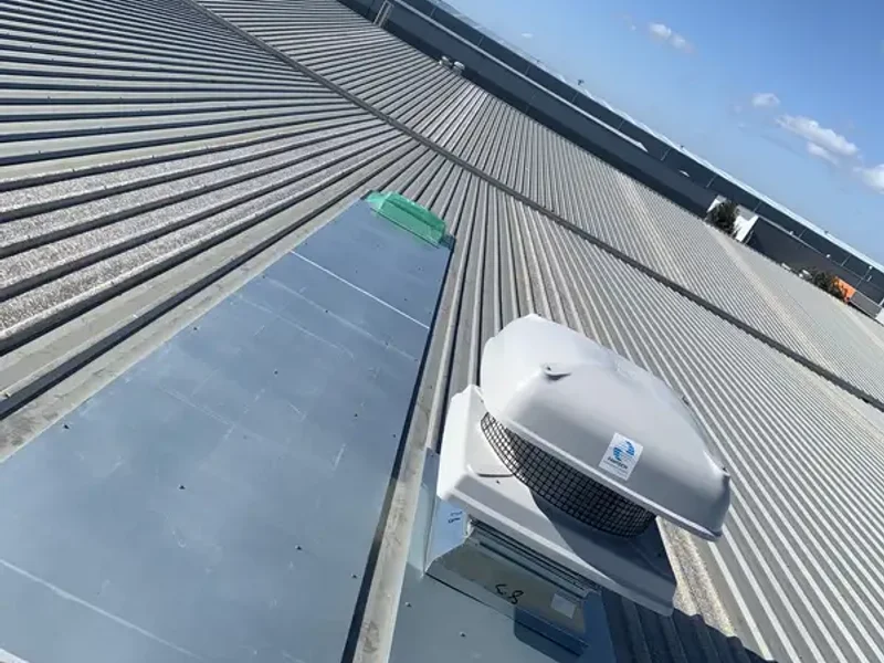 Gas supply installation