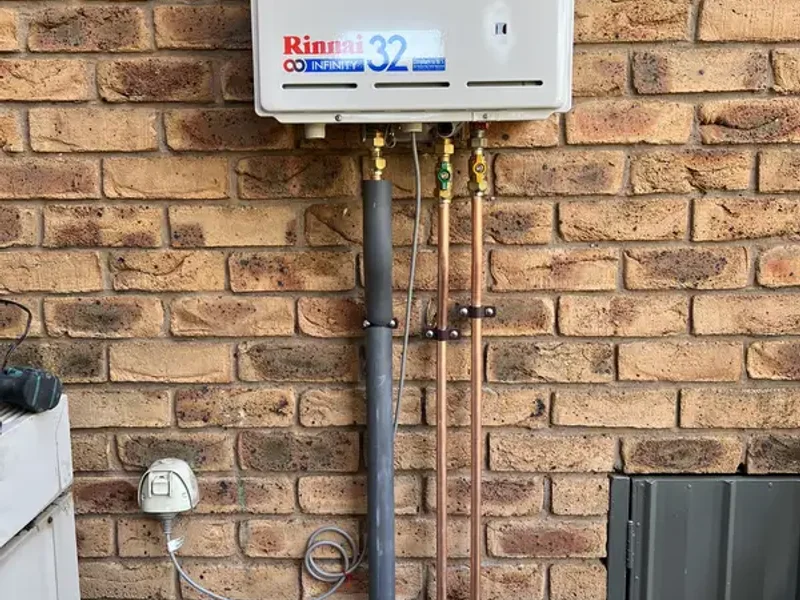 Rinnai Infinity gas continuous flow hot water