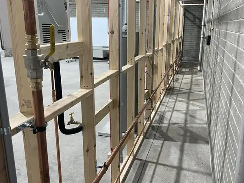 Residential plumbing maintenance